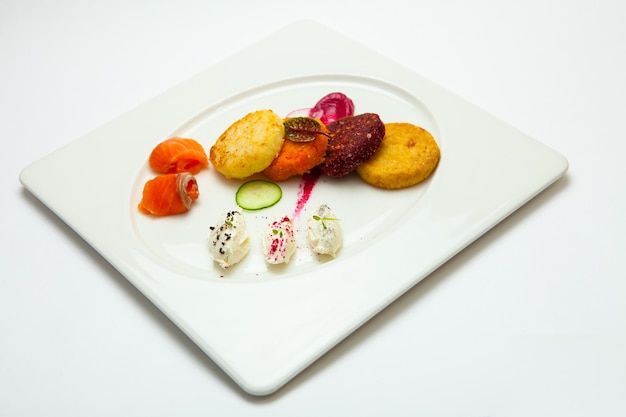 Gotowe danie na talerzu